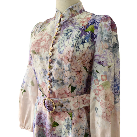 Dawning Buttoned Midi Dress - Picture 4 of 8